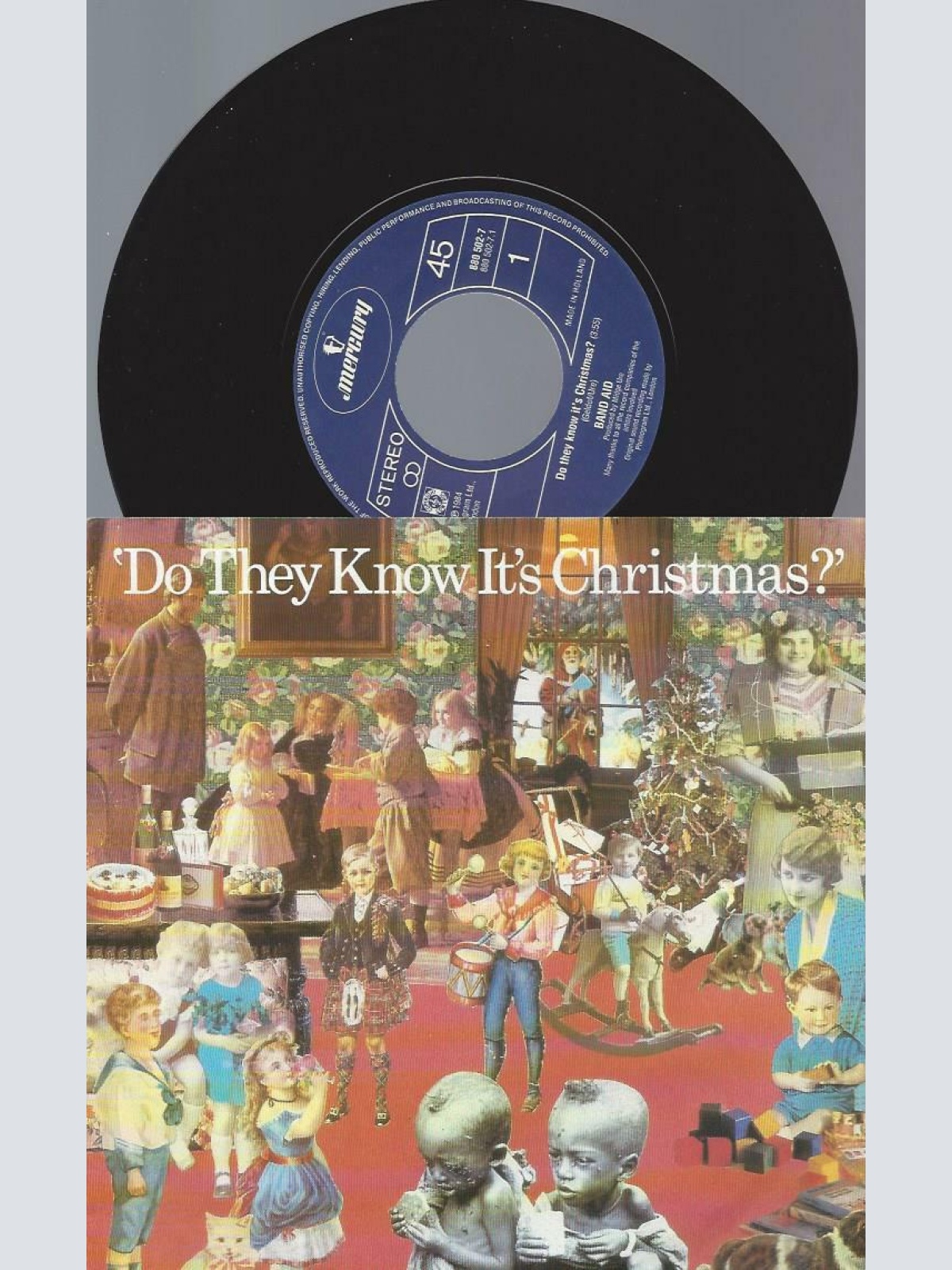 7" Band Aid – Do They Know It's Christmas?