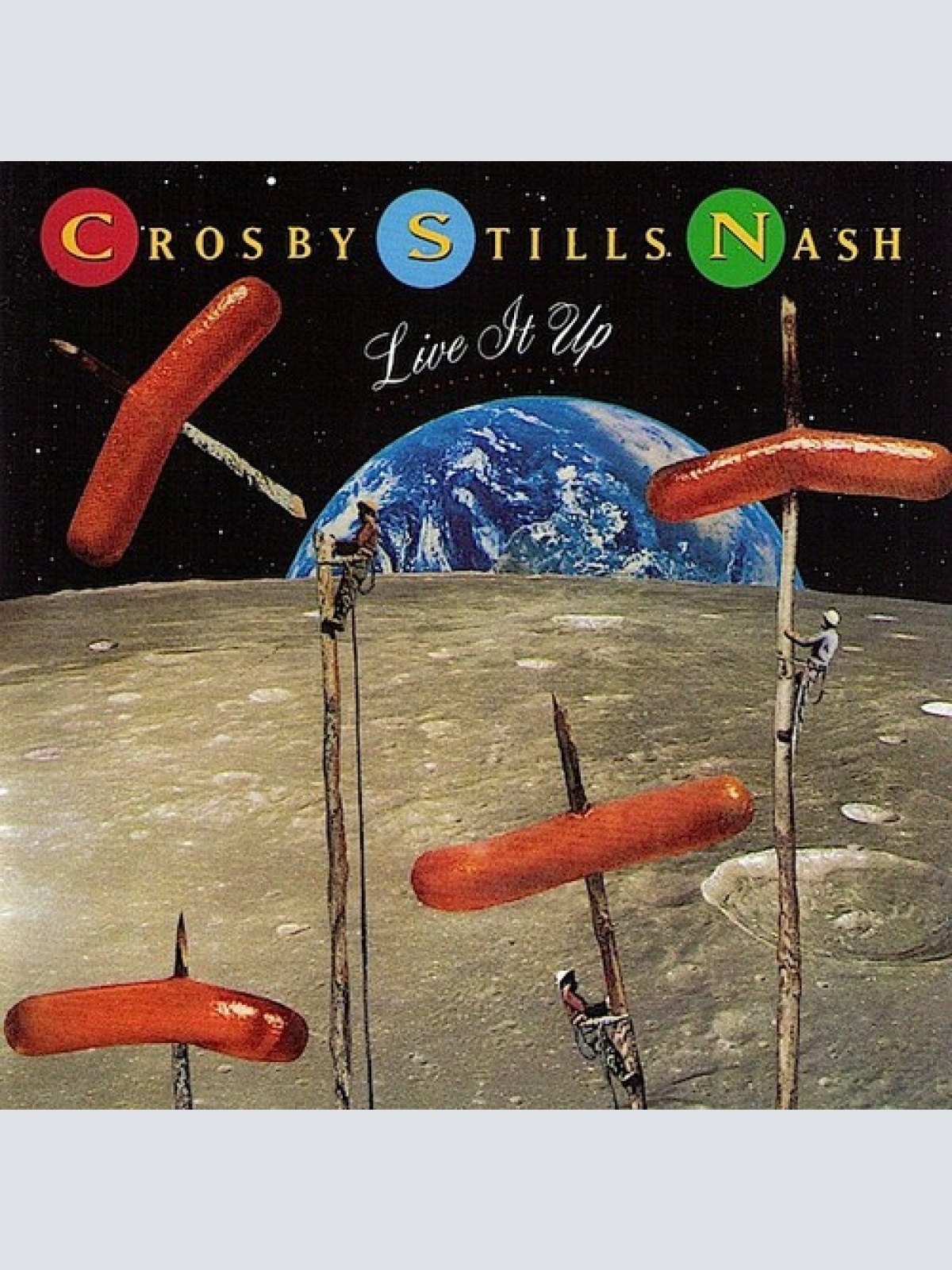 CD, Album Crosby Stills Nash* - Live It Up