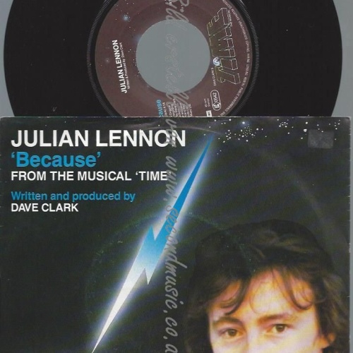 7"   Julian Lennon  Because