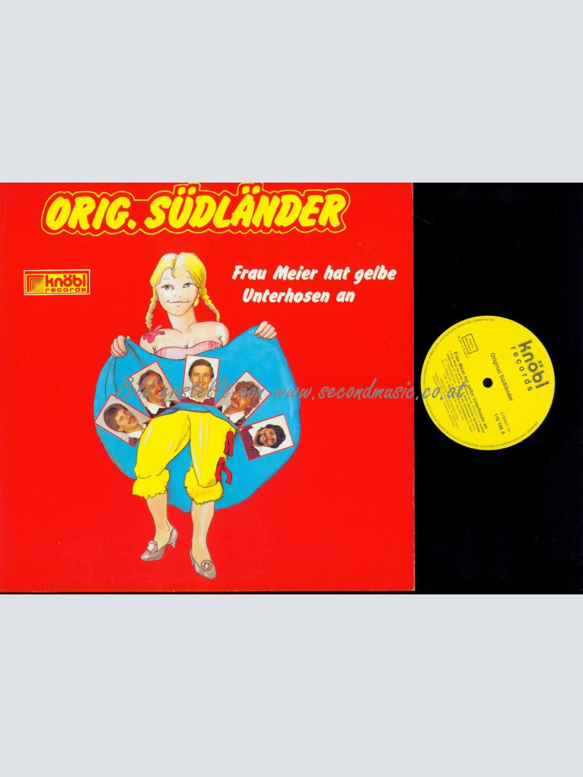 LP--Original Südländer – Frau Meier Hat Gelbe Unterhosen An   //  NM