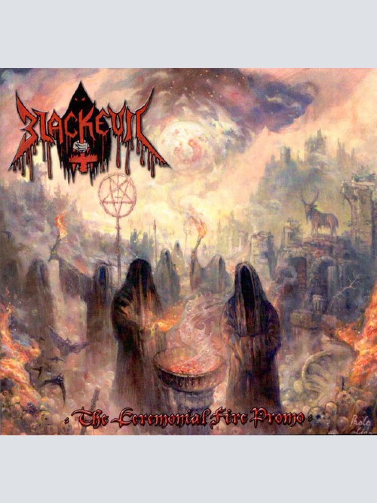 CD, Album Blackevil - The Ceremonial Fire