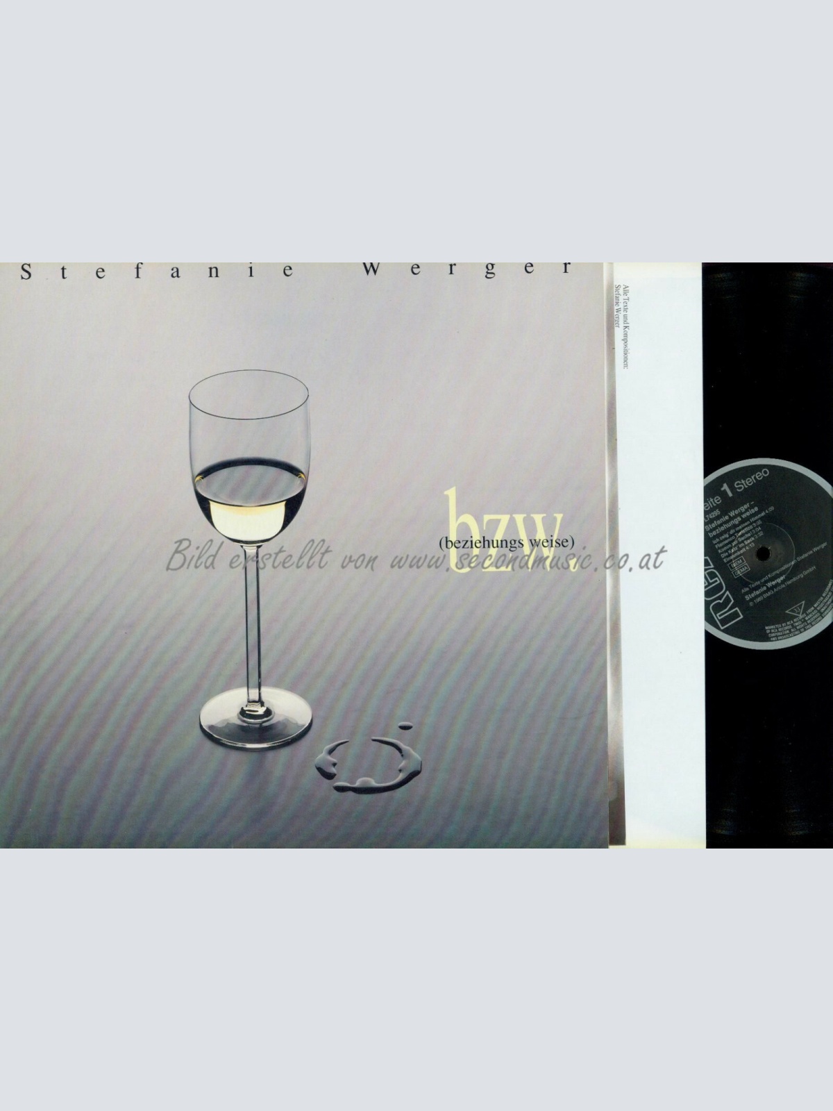 LP--STEFANIE WERGER BZW //BEZIEHUNGS WEISE // OIS