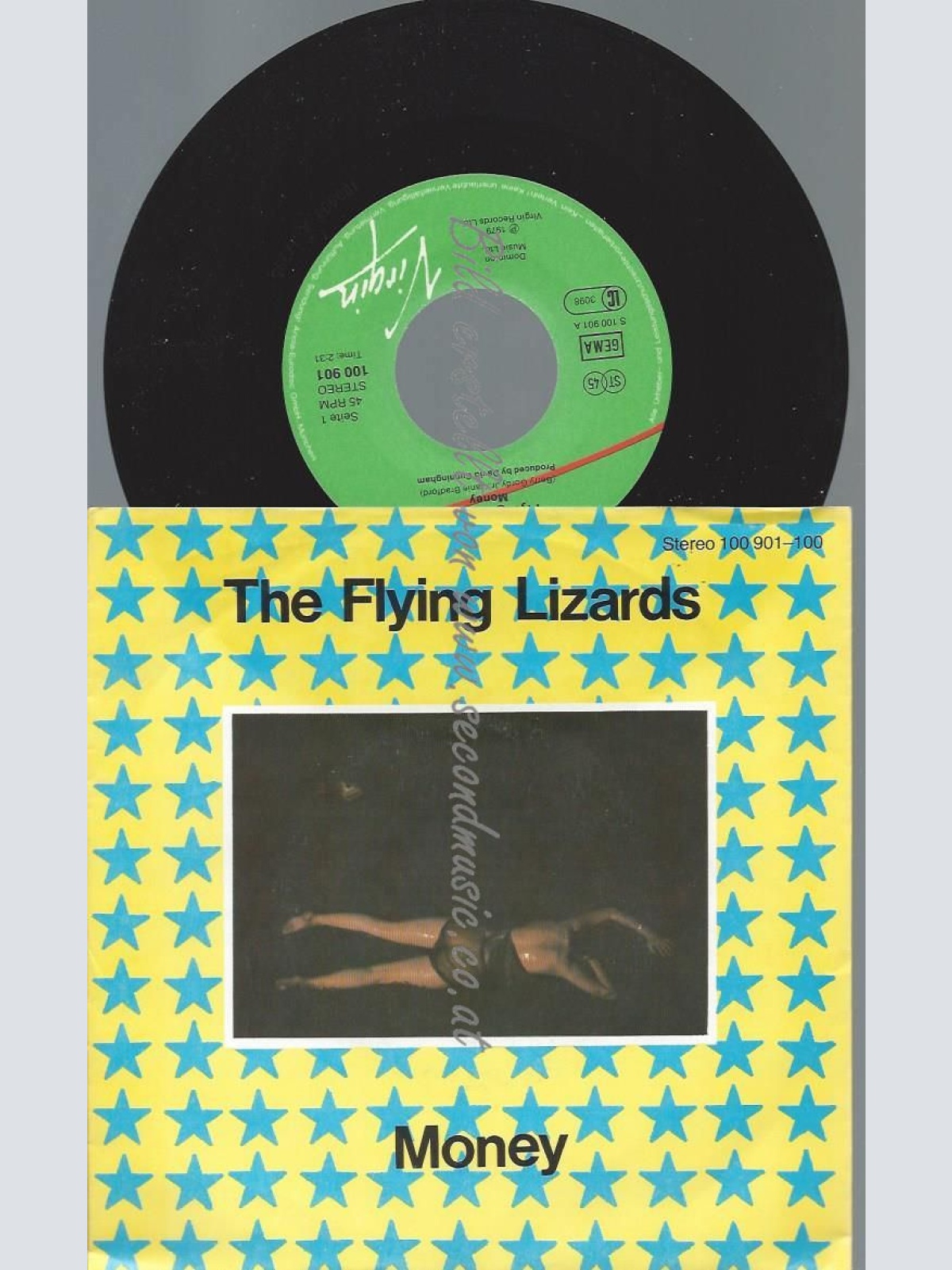 7"   The Flying Lizards – Money
