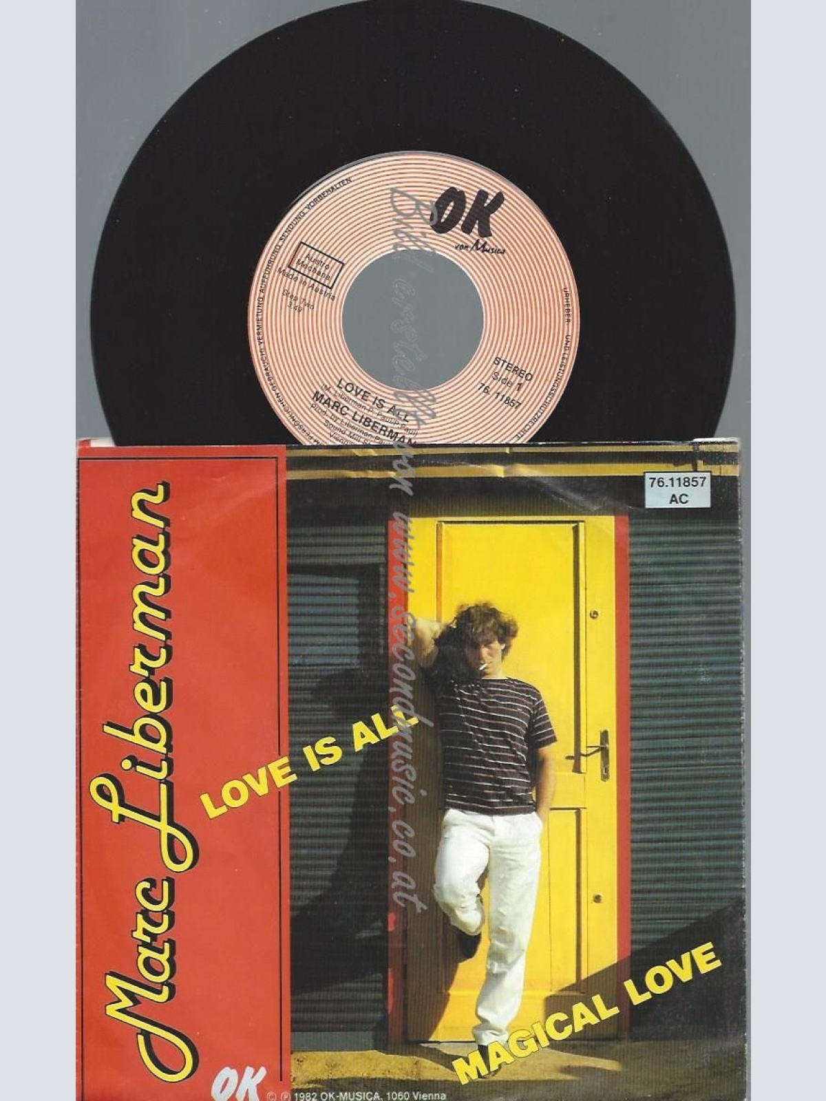 7"   Marc Liberman – Love is All