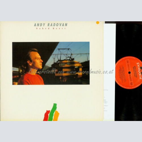 LP--  Andy Radovan – Naked Heart  // mit Beilage