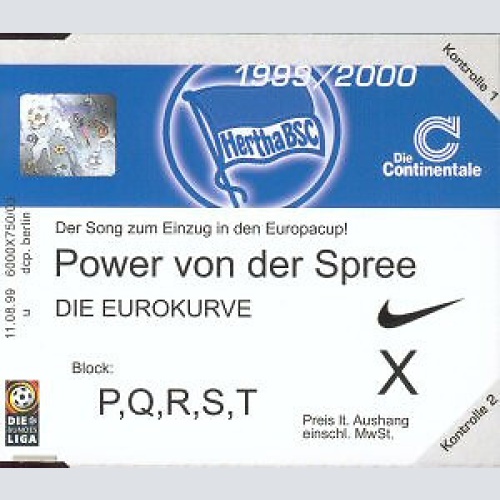 CD Die Eurokurve - Power Von Der Spree