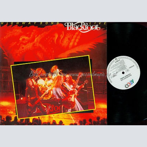 LP--BLACKFOOT HIGHWAY SONG LIVE