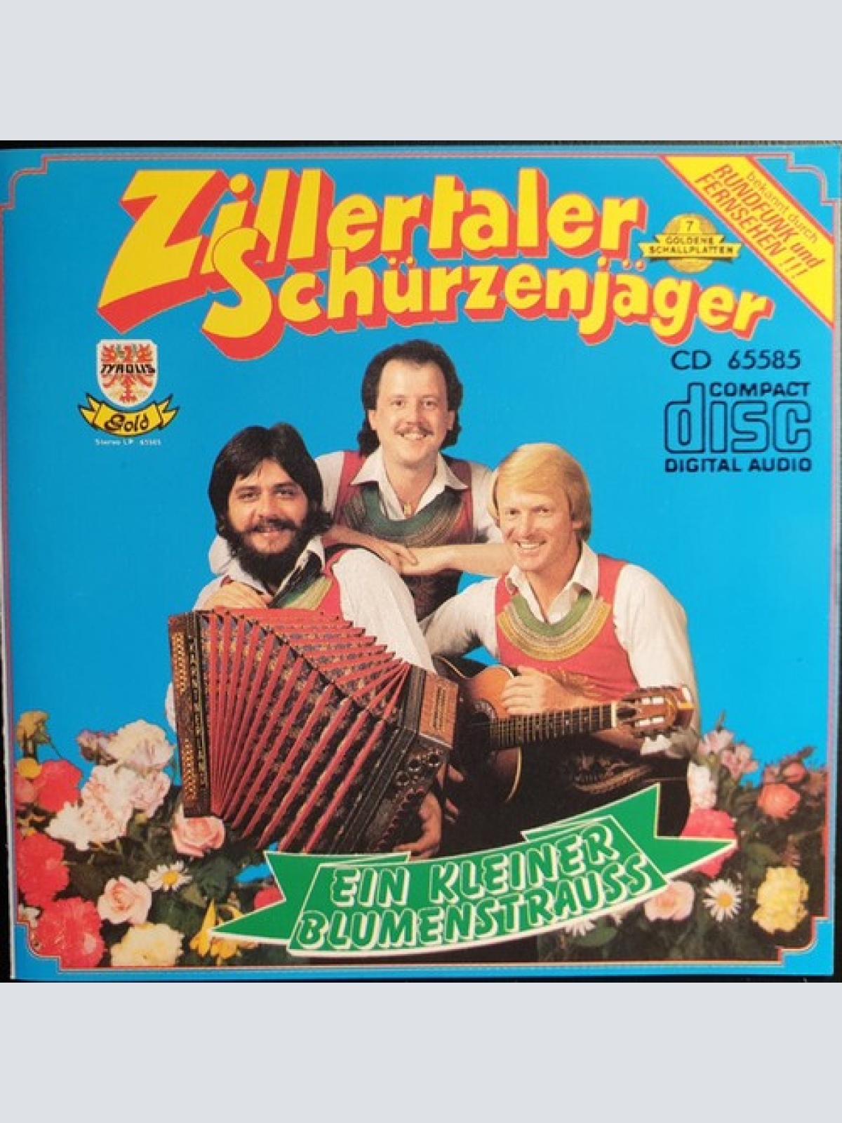 CD, Album Zillertaler Schürzenjäger - Ein Kleiner Blumenstrauss