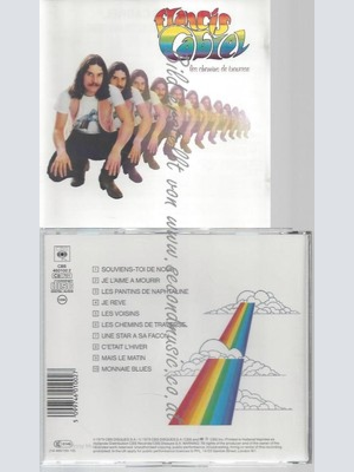 CD--FRANCIS CABREL--LES CHEMINS DE