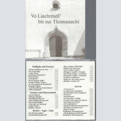 CD --Vo Liachtmeß bis zur Thomanancht ORF / Die Mühle