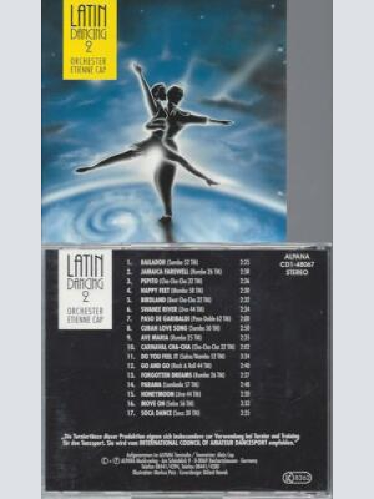 CD --Latin Dancing II Orchester Etienne Cap
