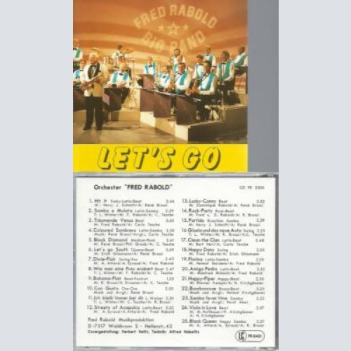 CD -- Orchester Fred Rabold Let's GO