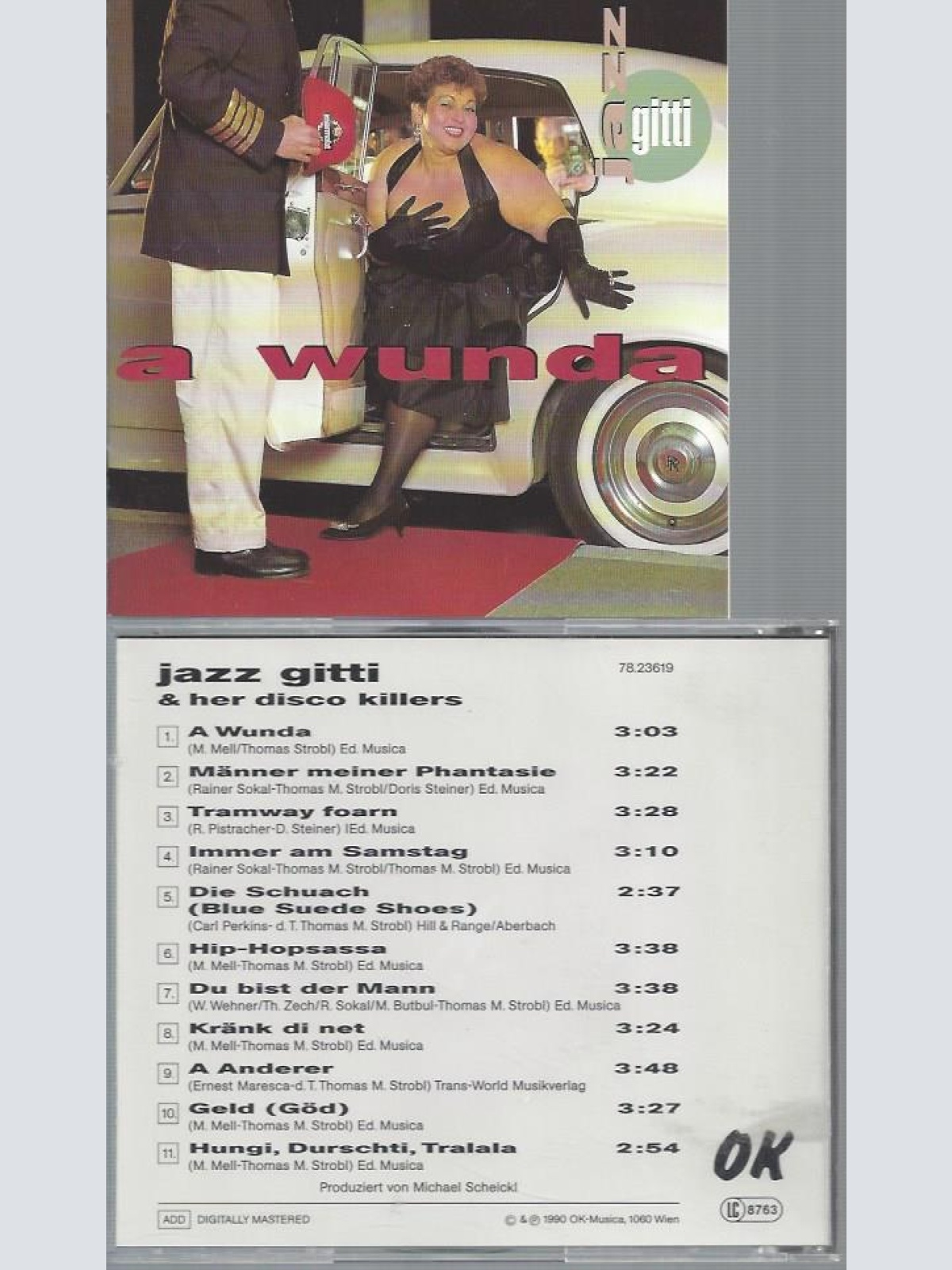 CD--JAZZ GITTI A WUNDA