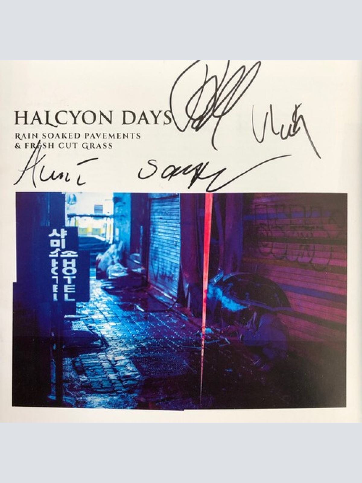 CD, Album Halcyon Days (5) - Rain Soaked Pavements & Fresh Cut Grass
