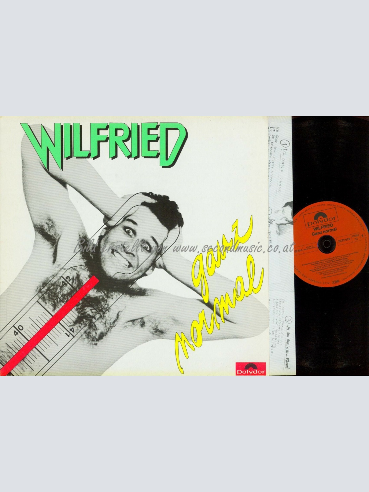 LP--WILFRIED GANZ NORMAL // OIS // DE