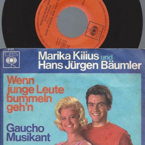 7"  Marika Kilius Und Hans Jürgen Bäumler  Wenn Junge Leute Bummeln Geh'n