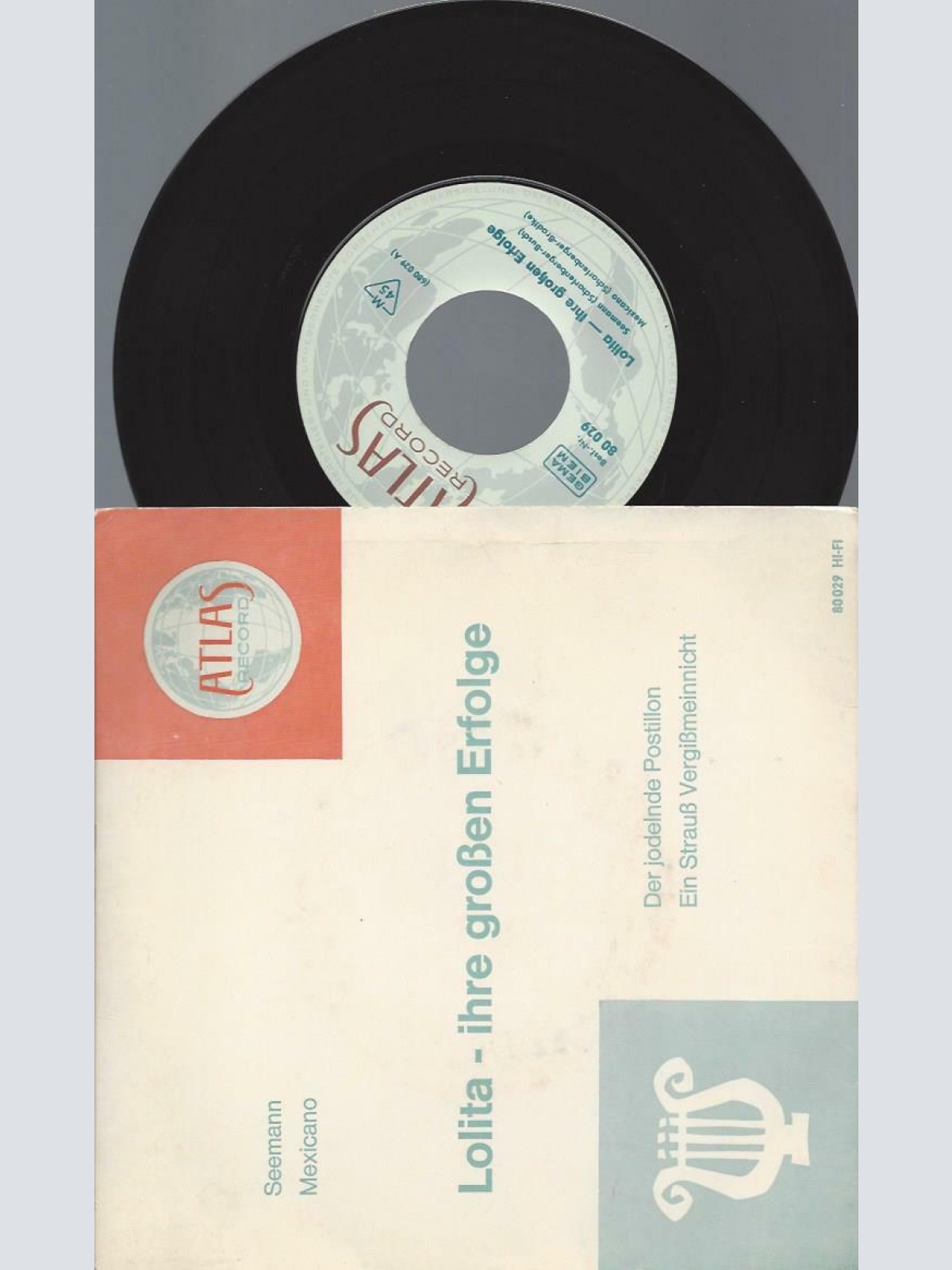 7"  Lolita - Ihre Großen Erfolge