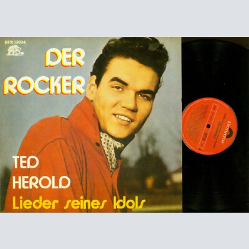 LP--Ted Herold – Der Rocker - Lieder Seines Idols