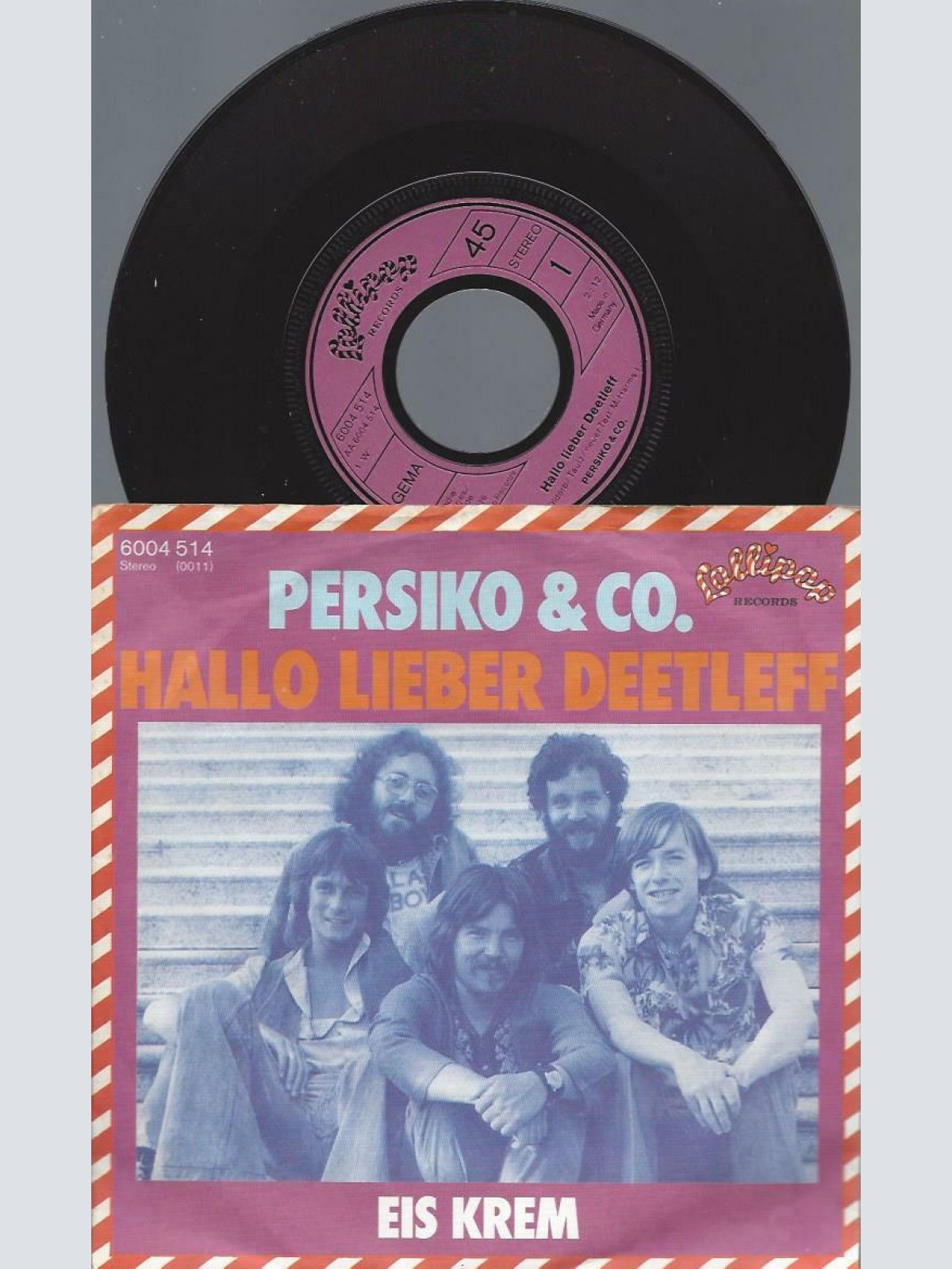 7"    Persiko & Co. – Hallo Lieber Deetleff