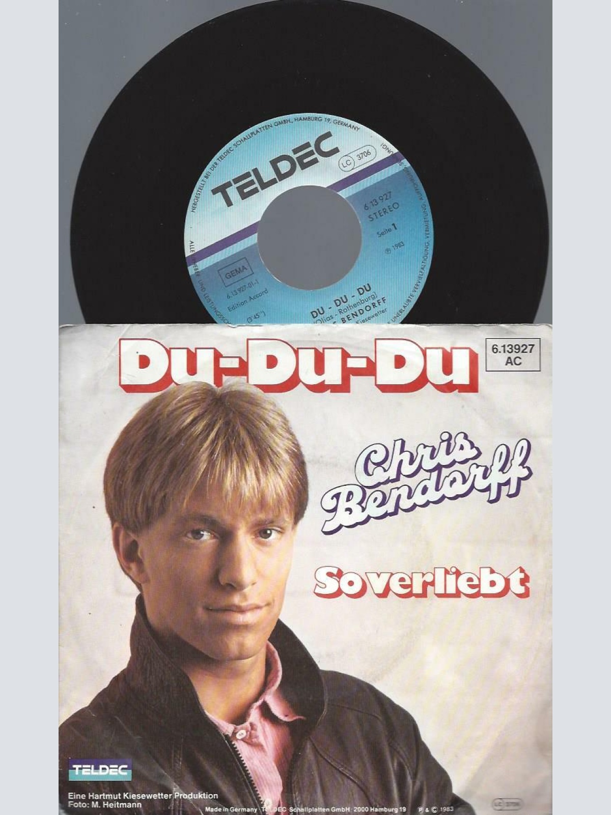 7"  Chris Bendorff  Du-Du-Du