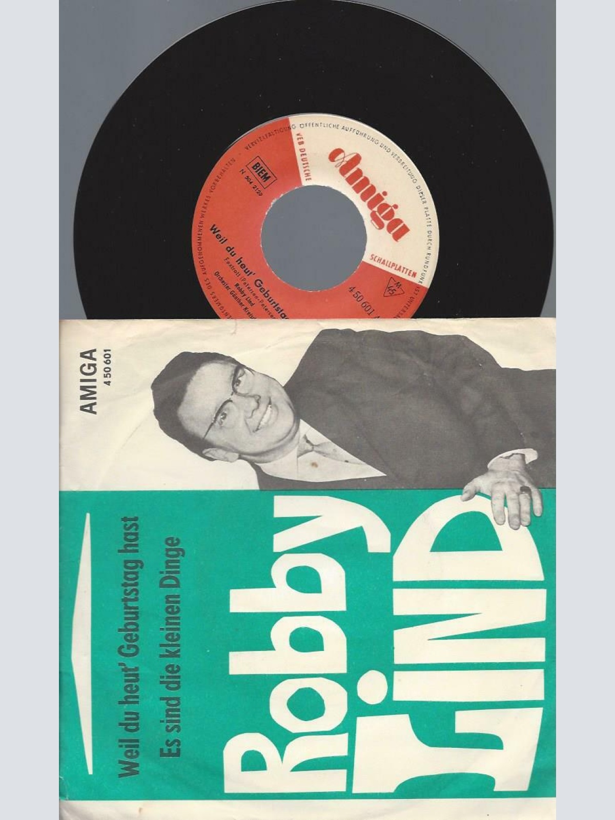 7"    Robby Lind – Weil Du Heut' Geburtstag Hast