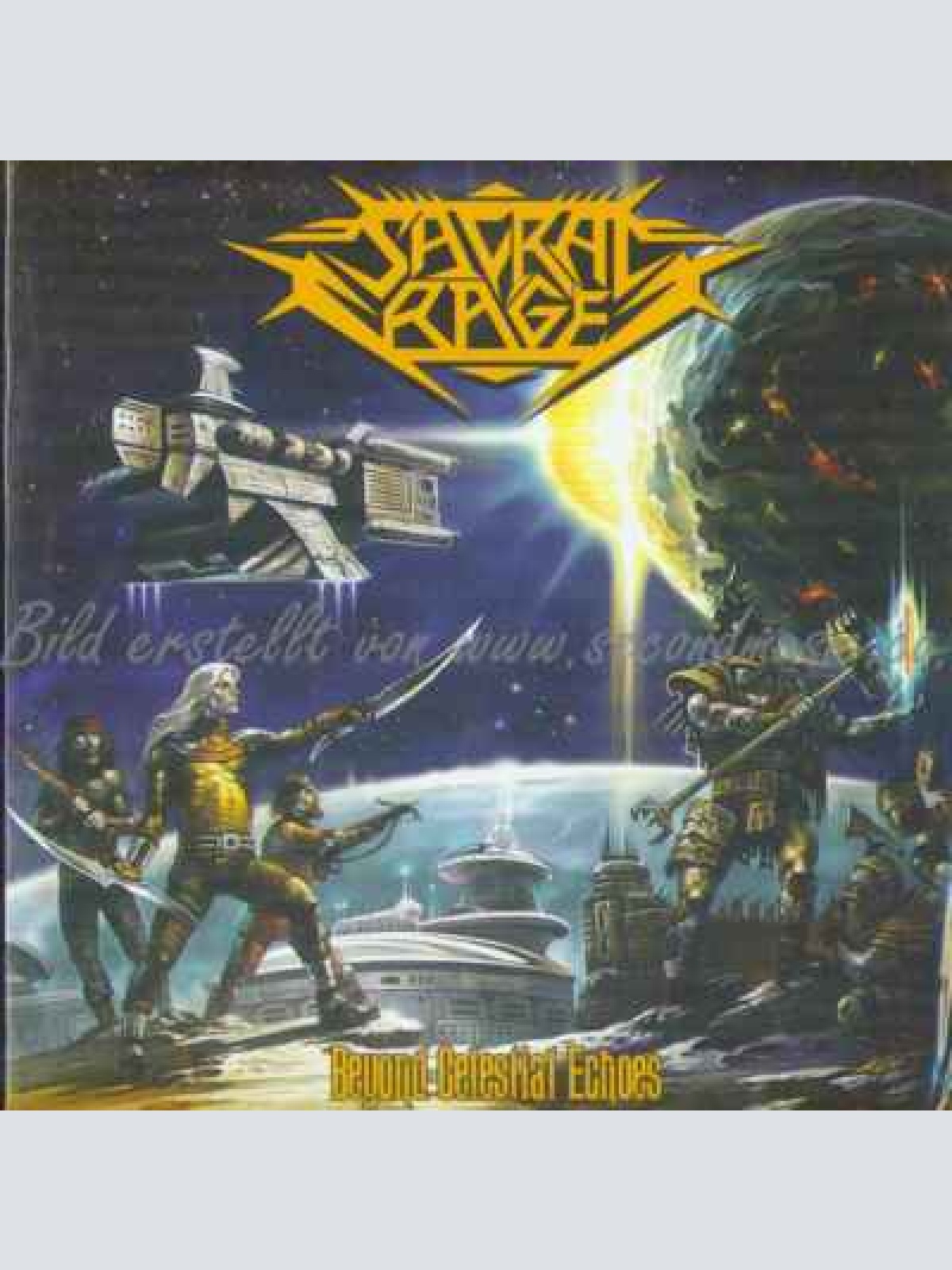 LP--  Sacral Rage ?– Beyond Celestial Echoes  // Black