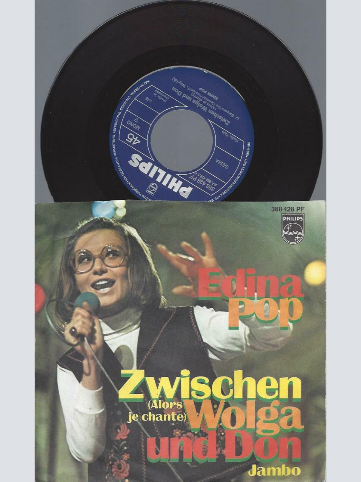 7"  Severine – Du Bist Für Mich Der Größte Schatz