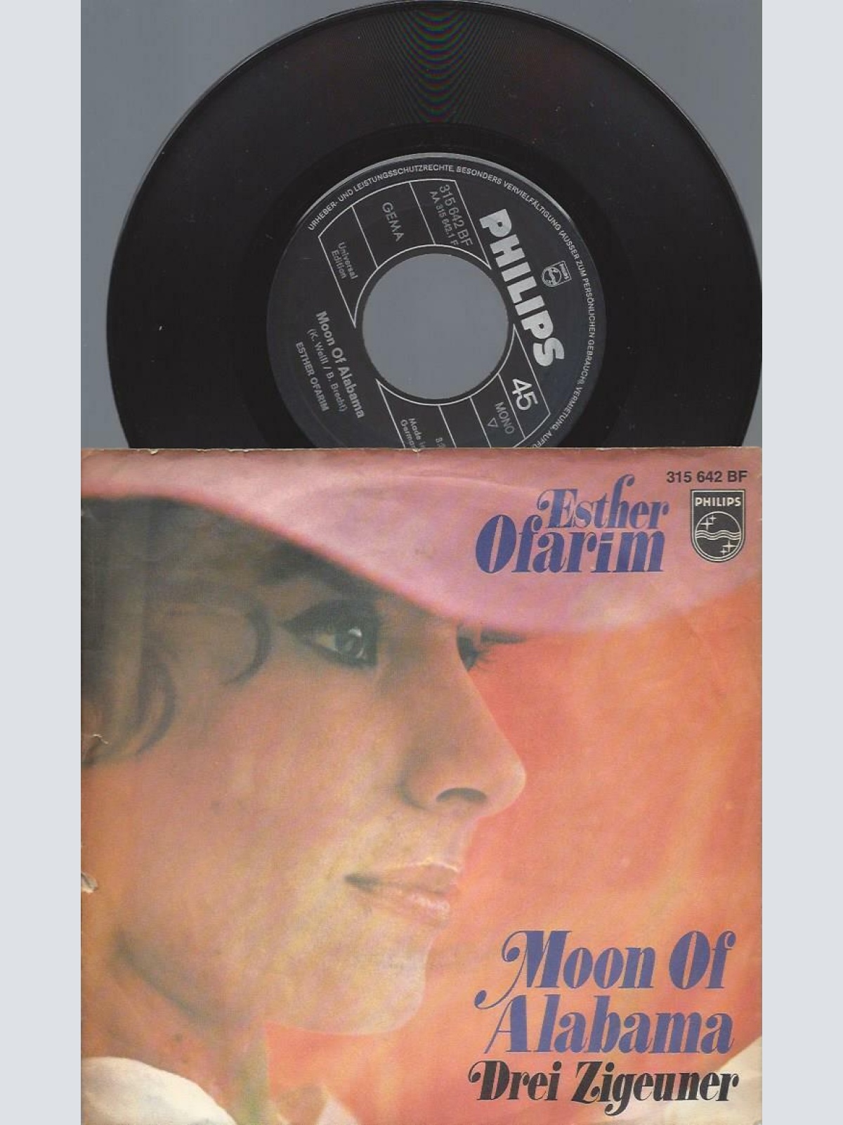 7"   Esther Ofarim – Moon Of Alabama
