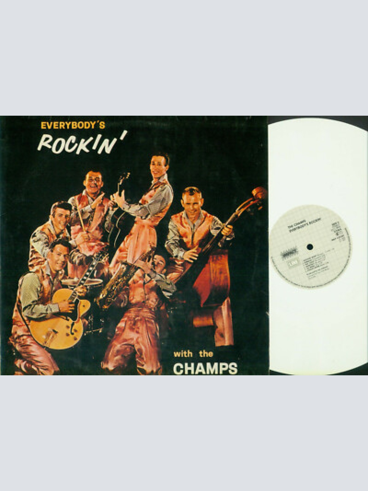 LP--The Champs – Everybody's Rockin' //
