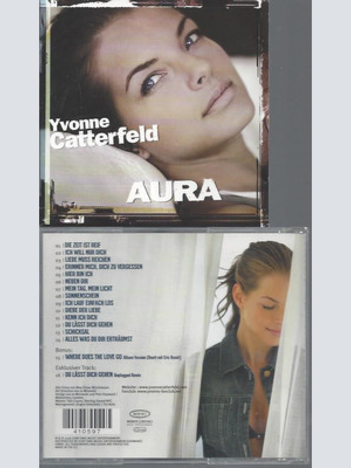 CD-YVONNE CATTERFELD AURA SONDEREDITION MIT AUTPGRAMMKARTE