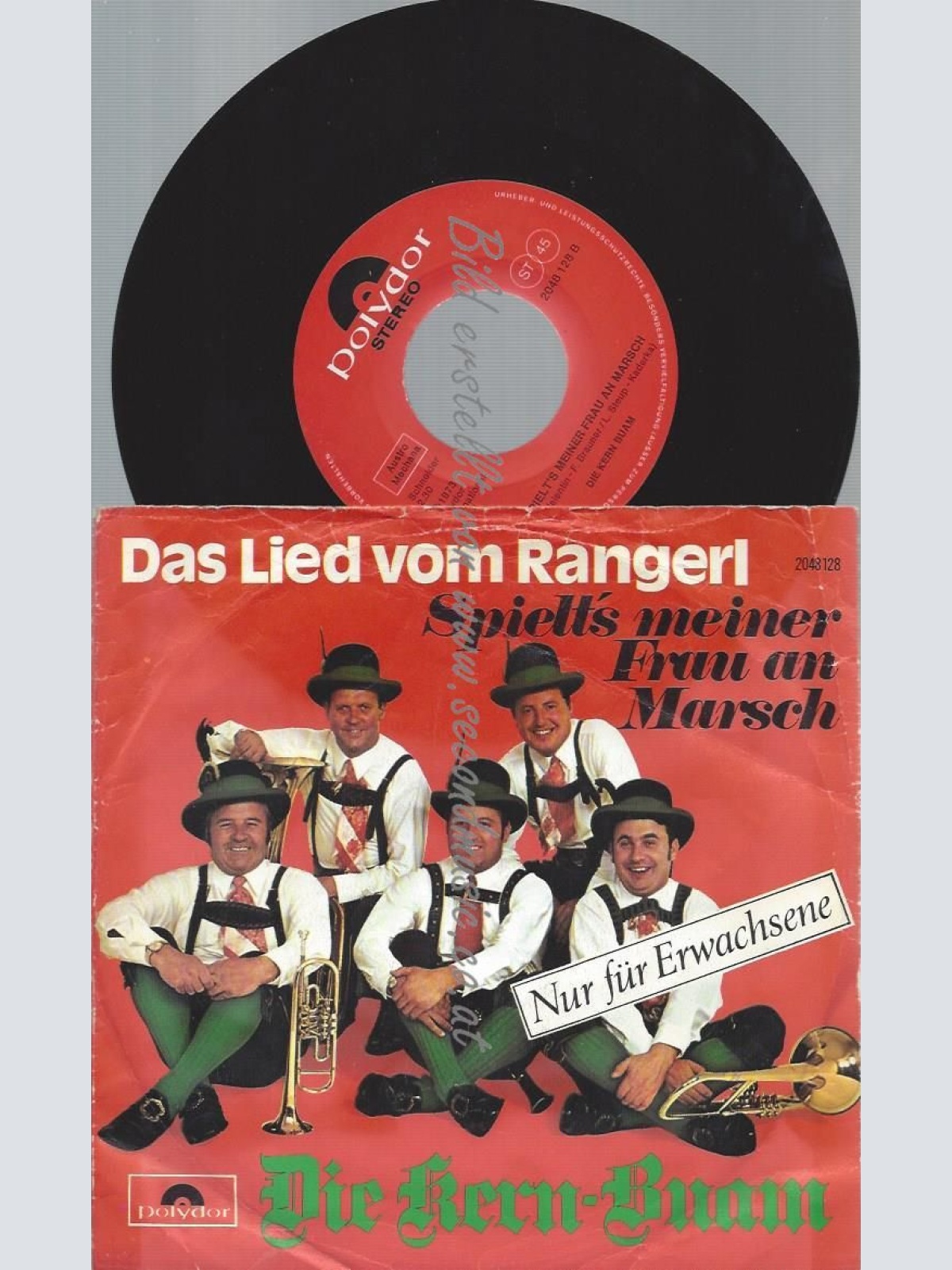 7"  Die Kern Buam  Das Lied vom Rangerl