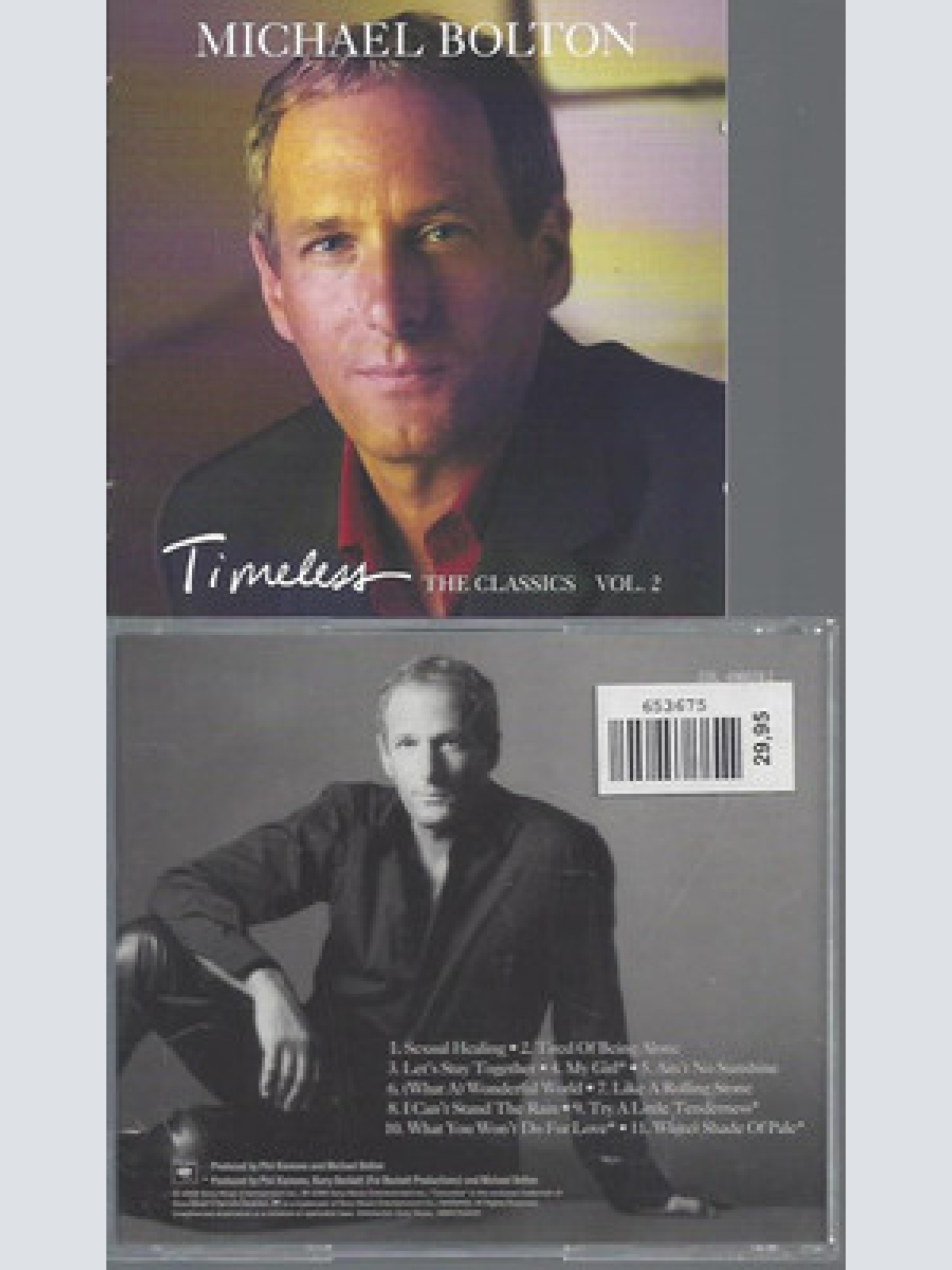 CD-MICHAEL BOLTON TIMELESS VOLUME 2
