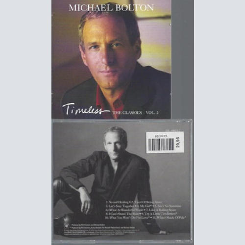CD-MICHAEL BOLTON TIMELESS VOLUME 2