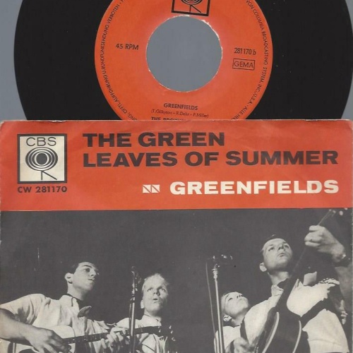 7"   The Brothers Four  The Green Leaves Of Summer