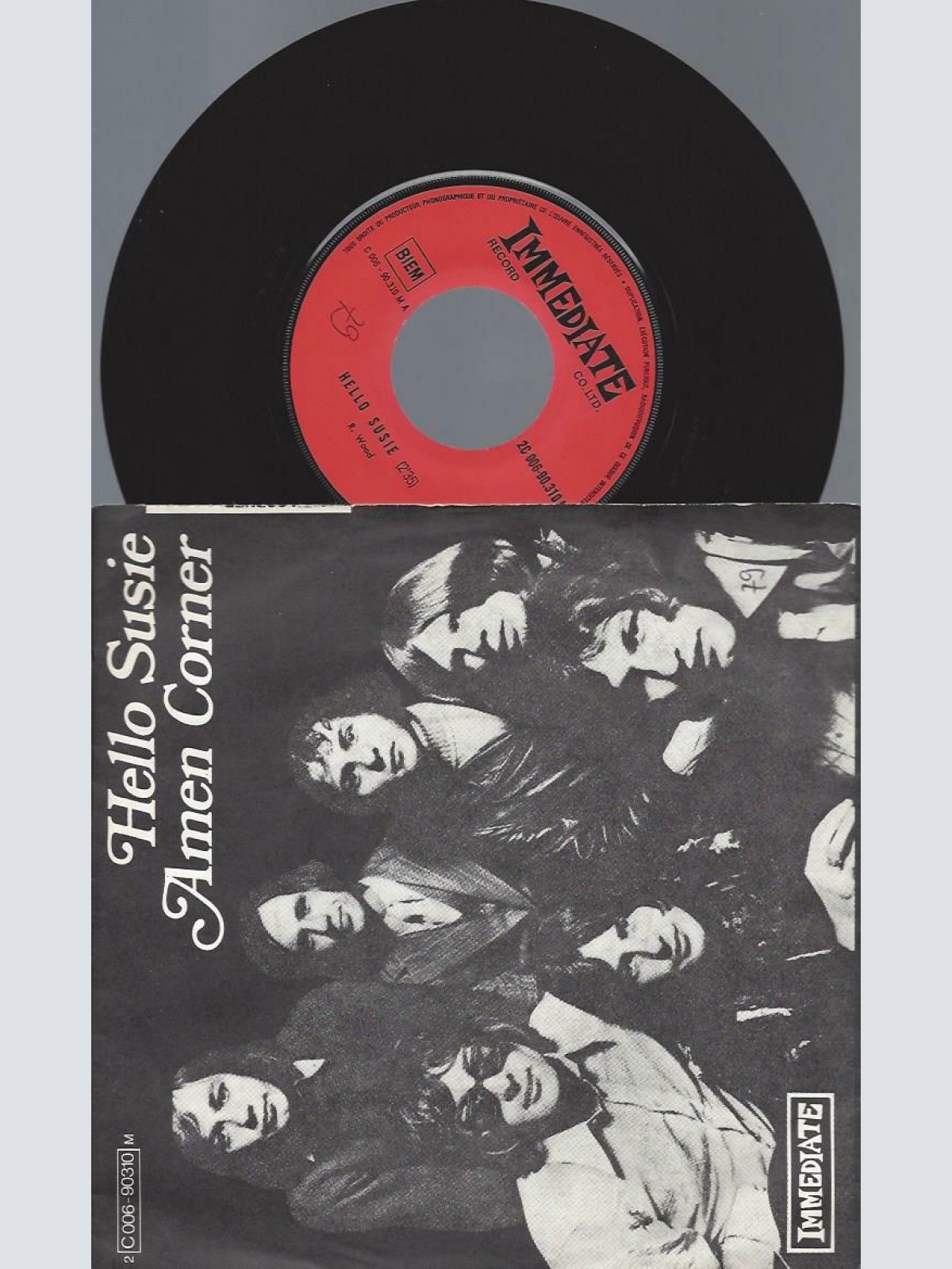 7"   Amen Corner  Hello Susie