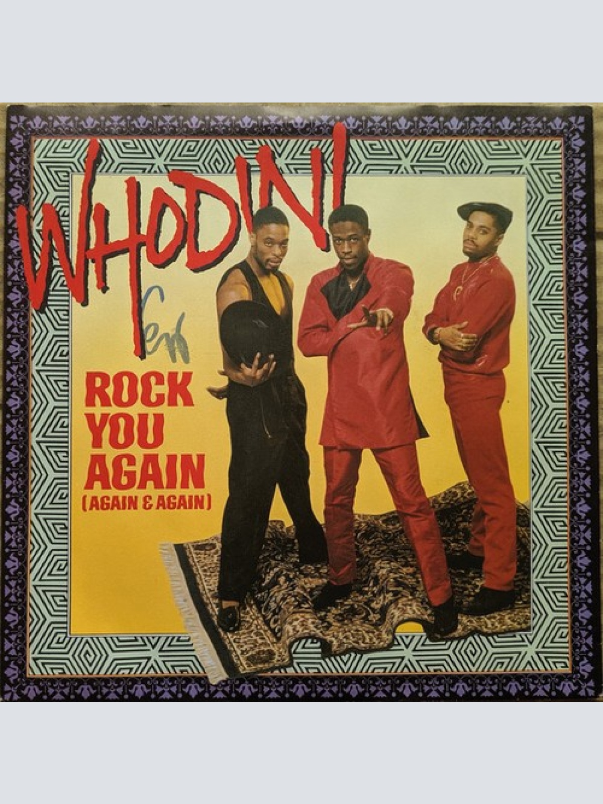 7", Single, Promo Whodini - Rock You Again (Again & Again)