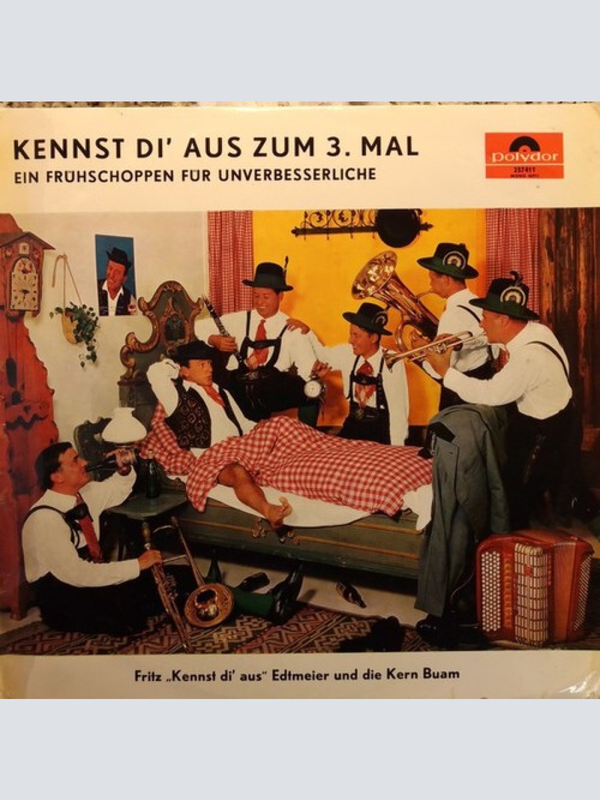 LP Fritz "Kennst Di' Aus" Edtmeier* Und Die Kern Buam - Kennst Di' Aus Zum 3....