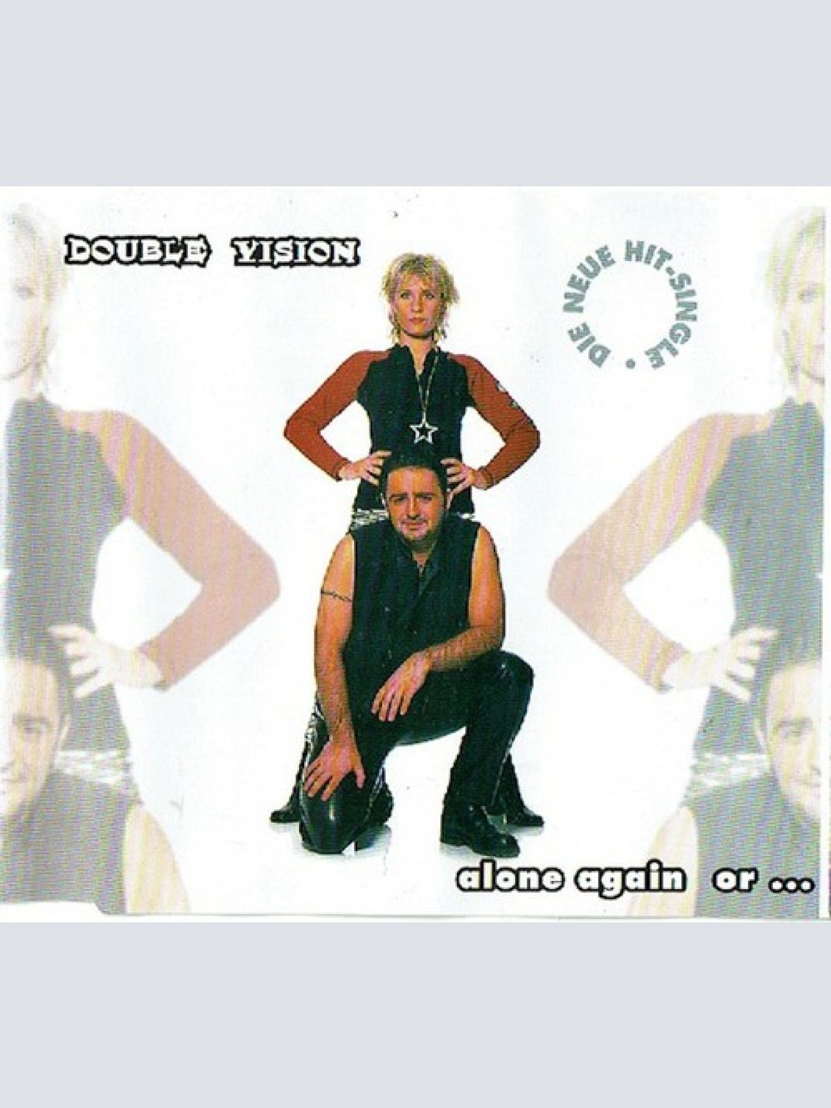 CD, Maxi Double Vision - Alone Again Or ...