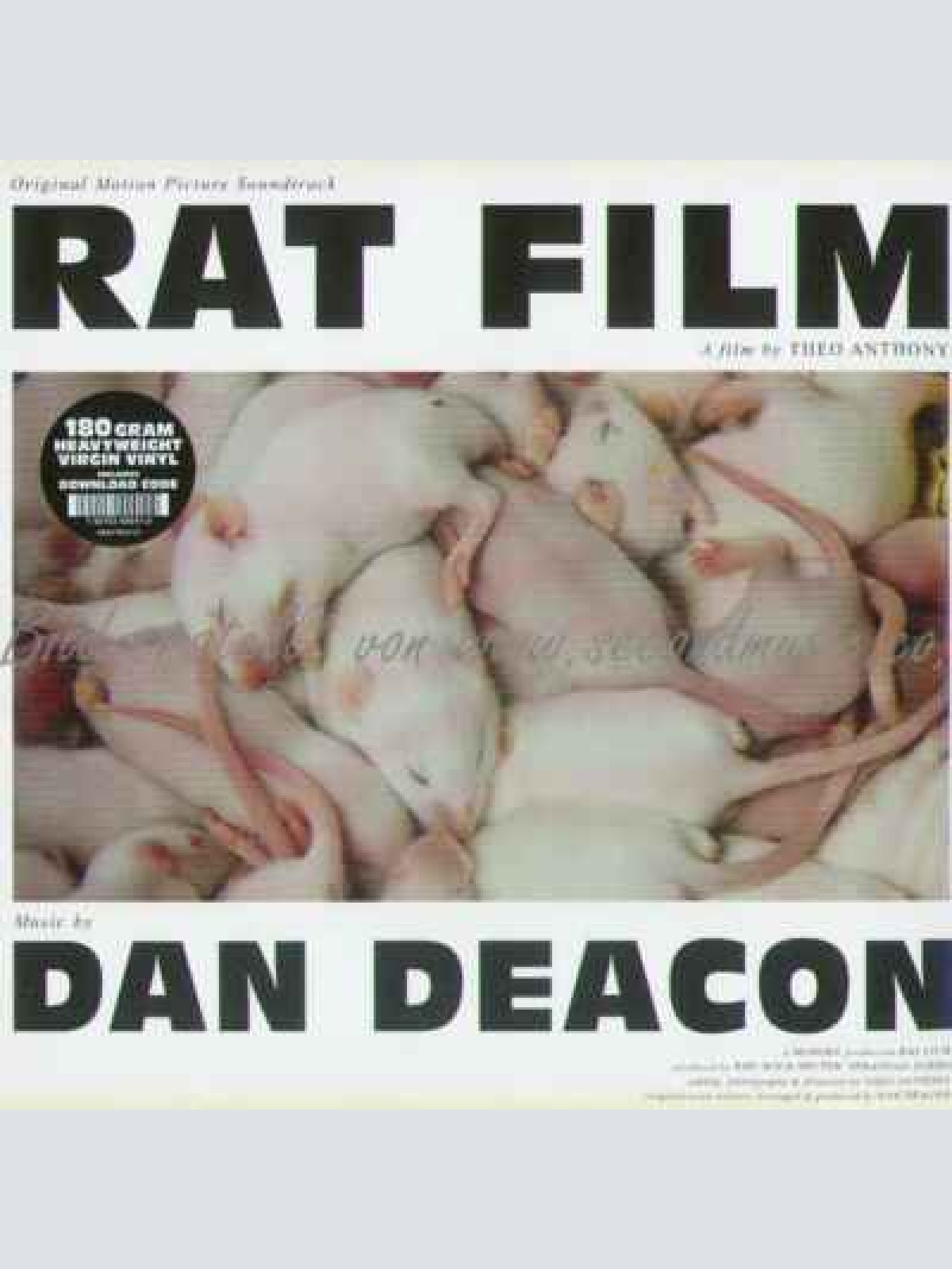 LP-- Dan Deacon ? Rat Film  / New