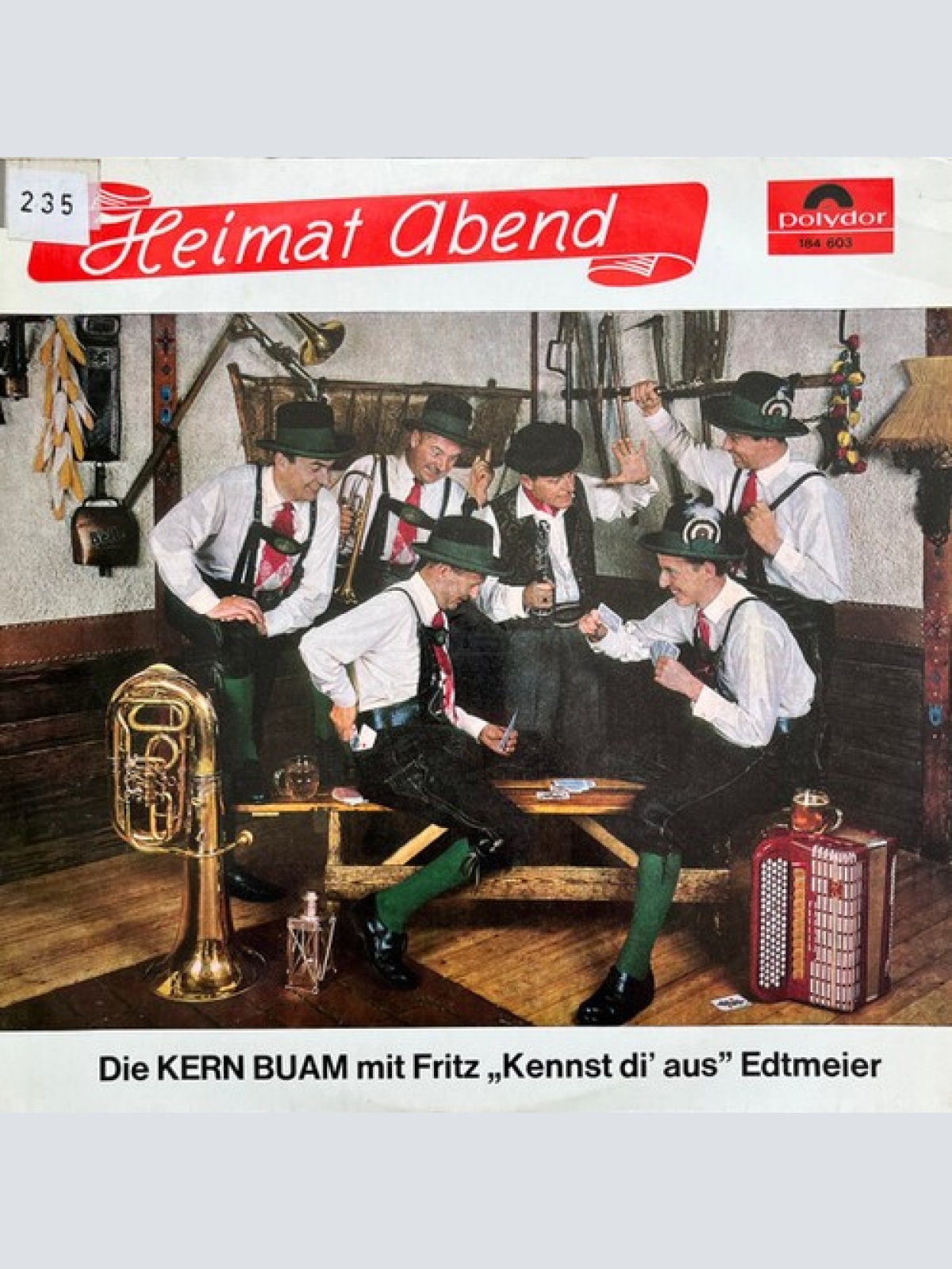 LP, Album Die Kern Buam Mit Fritz "Kennst Di' Aus" Edtmeier* - Heimat Abend