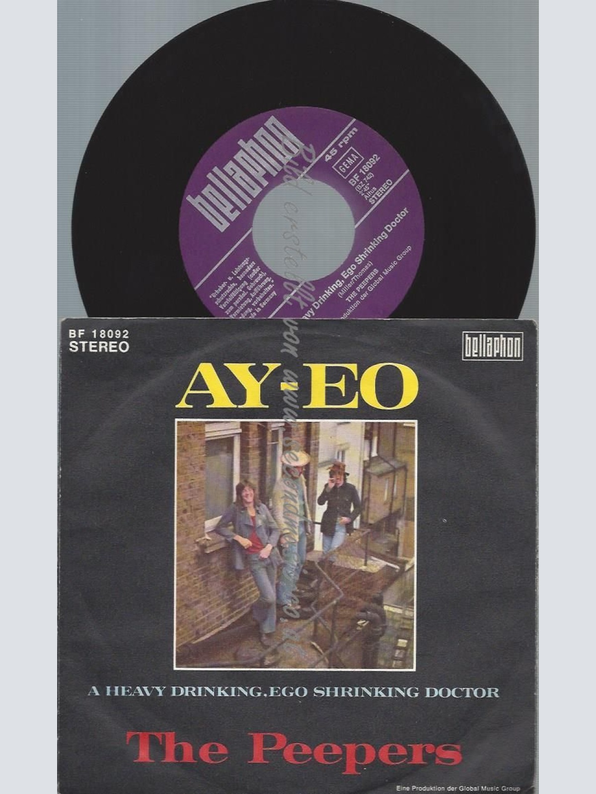 7" The Peepers – Ay-Eo