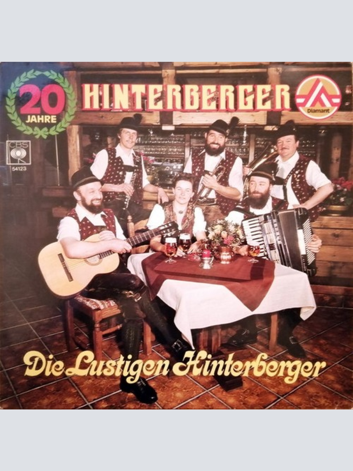LP, Album Die Lustigen Hinterberger - 20 Jahre Hinterberger