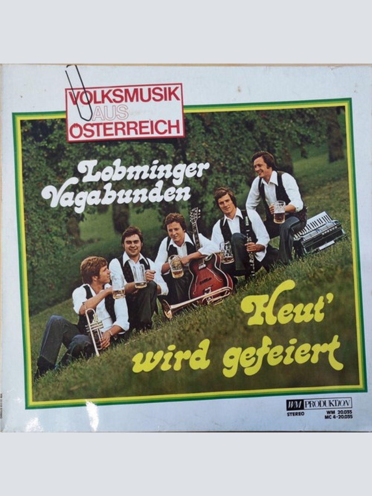 LP, Album Lobminger Vagabunden - Heut' Wird Gefeiert