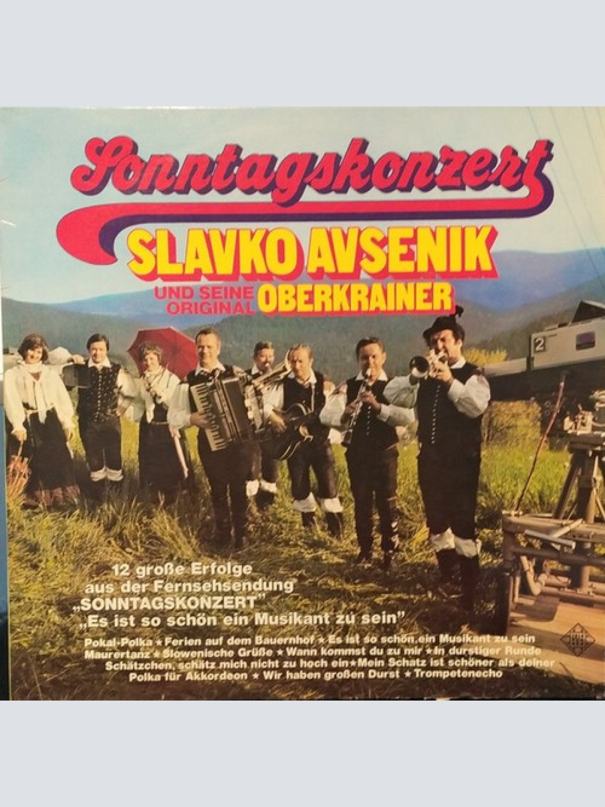 LP Slavko Avsenik Und Seine Original Oberkrainer - Sonntagskonzert