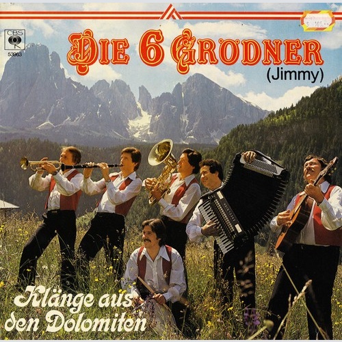 LP, Album Die 6 Grödner (Jimmy)* - Klänge Aus Den Dolomiten