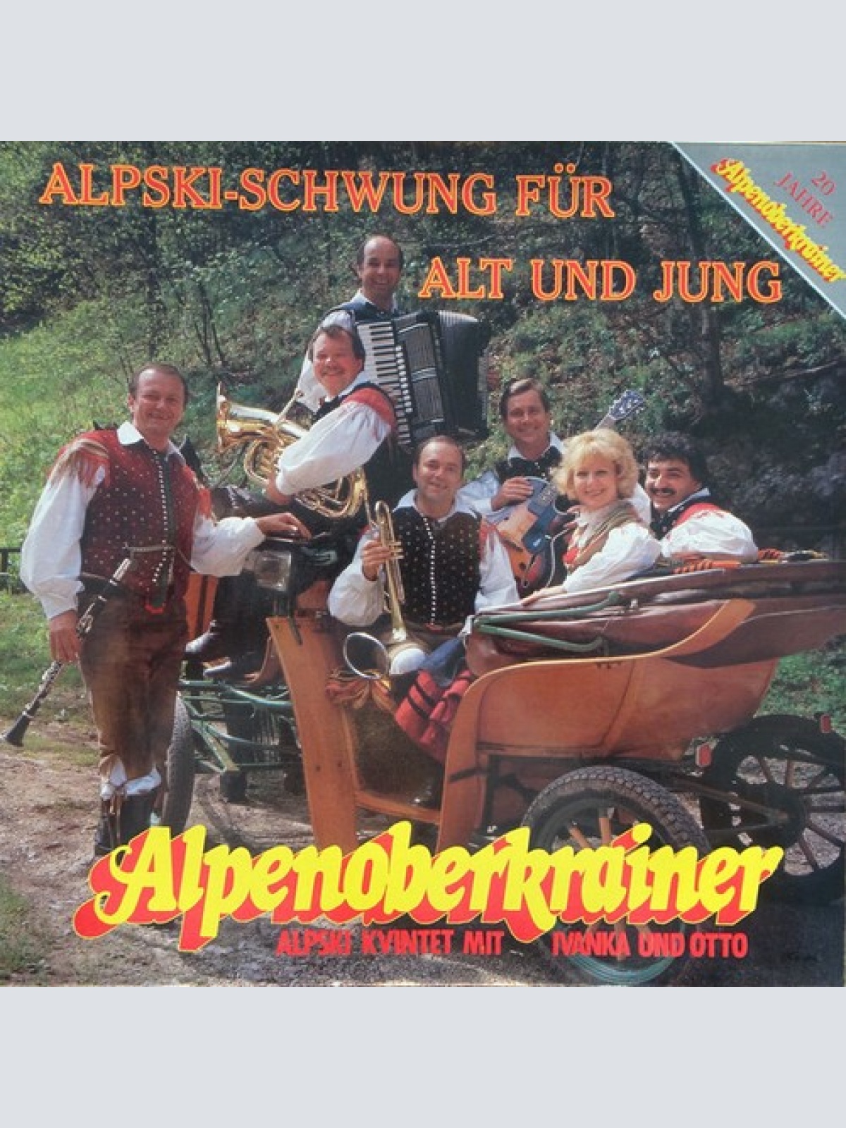 LP, Album Alpenoberkrainer - Alpski-Schwung Für Alt Und Jung