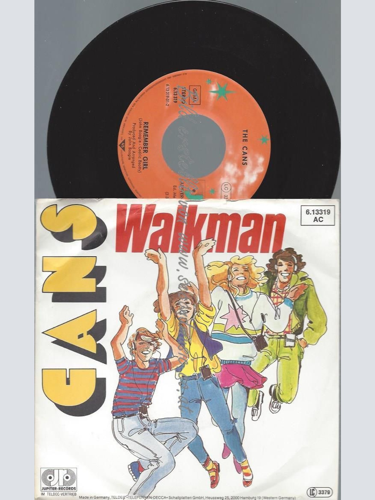 7"   The Cans – Walkman