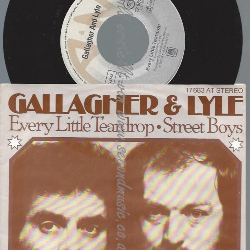 7"  Gallagher & Lyle  Every Little Teardrop
