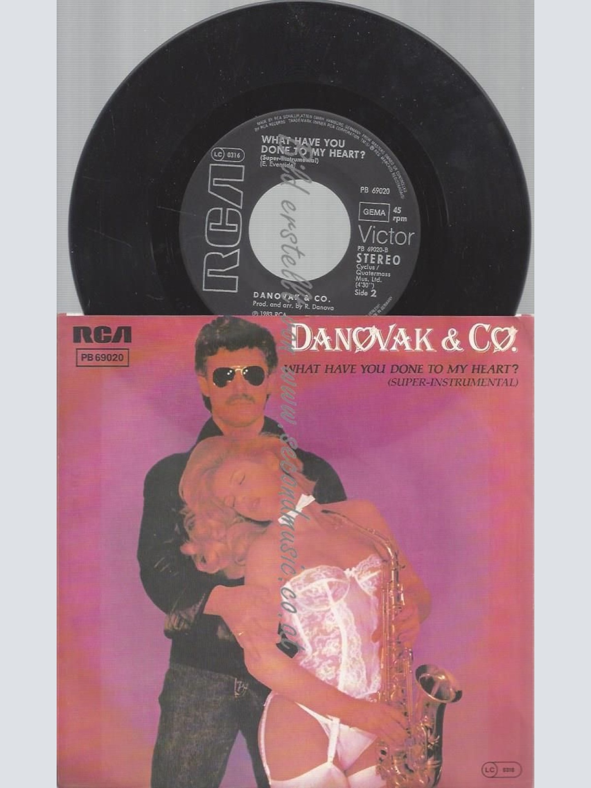 7" Danovak & Co. – What Have You Done To My Heart //RCA