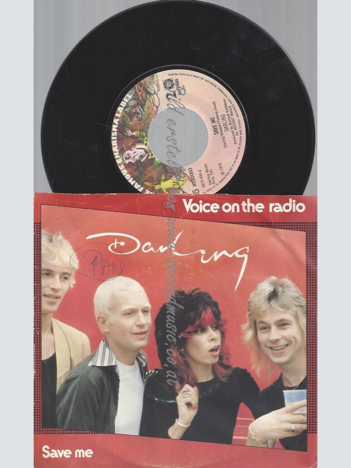 7"  Darling  Voice On The Radio